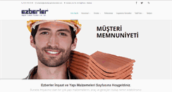 Desktop Screenshot of ezberleryapimalzemeleri.com