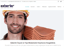 Tablet Screenshot of ezberleryapimalzemeleri.com